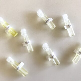 2 Samples Natural Perfume Oil with Pure Essential Oils Hawaiian Kukui Nut and Coconut Oil Base