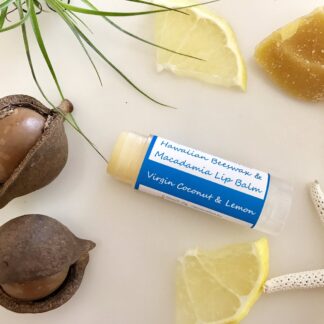 Macadamia Lip Balm Virgin Coconut & Lemon