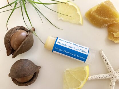 Macadamia Lip Balm Virgin Coconut & Lemon