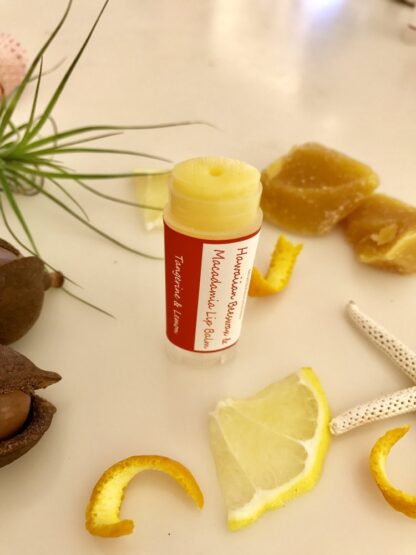 Macadamia Lip Balm Tangerine & Lemon