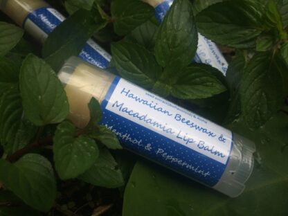 Macadamia Lip Balm Menthol & Peppermint