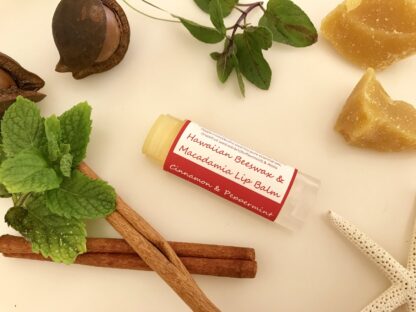 Macadamia Lip Balm Cinnamon & Peppermint