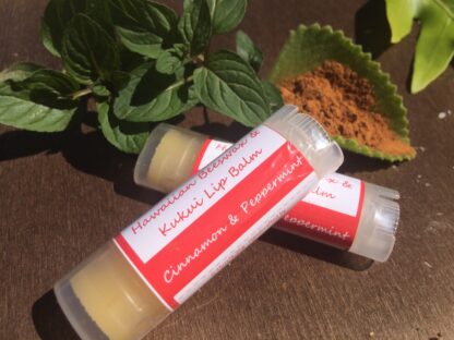 Macadamia Lip Balm Cinnamon & Peppermint