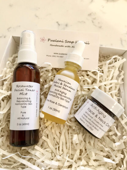 Anti-Aging Natural Skincare Gift Set