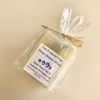 Mini Deep Ocean Blue with Ocean Salt Peppermint & Lavender 2oz