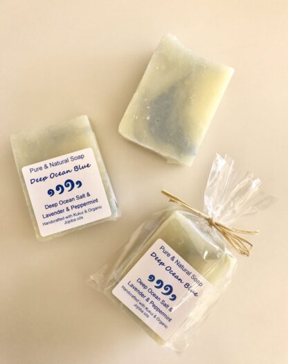 Mini Deep Ocean Blue with Ocean Salt Peppermint & Lavender 2oz