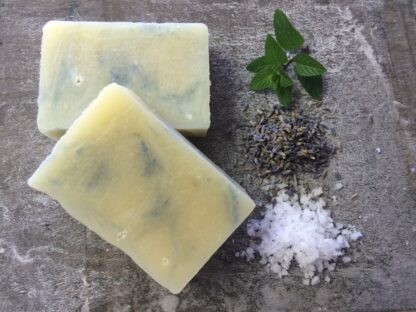 Mini Deep Ocean Blue with Ocean Salt Peppermint & Lavender 2oz