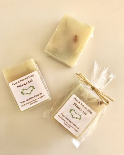 Mini Pikake Lei Soap with Pure Jasmine Essence 2oz