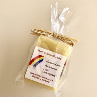 Mini Hawaiian Anuenue (Rainbow) Bar Fresh Lemongrass and Lemon 2oz