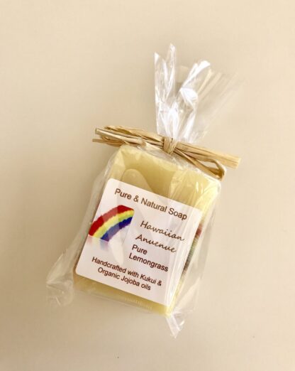 Mini Hawaiian Anuenue (Rainbow) Bar Fresh Lemongrass and Lemon 2oz