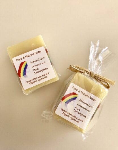 Mini Hawaiian Anuenue (Rainbow) Bar Fresh Lemongrass and Lemon 2oz