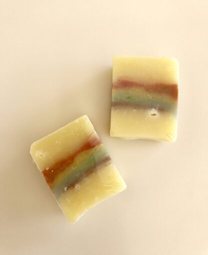 Mini Hawaiian Anuenue (Rainbow) Bar Fresh Lemongrass and Lemon 2oz