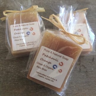 Mini Patchouli & Orange Bar with Clove & Organic Rice Bran 2oz