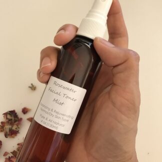 Rosewater Facial Toner Mist 2oz or 4oz