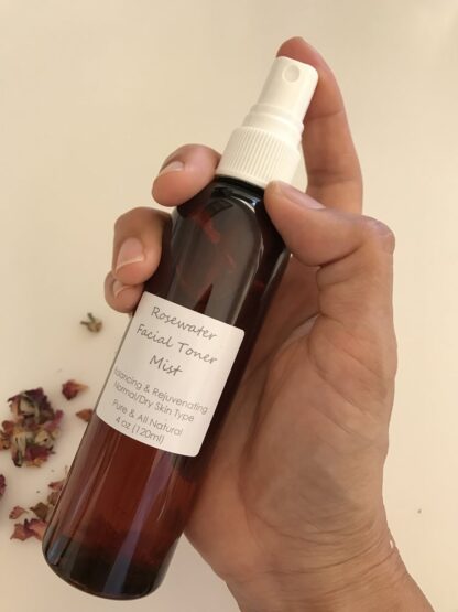 Rosewater Facial Toner Mist 2oz or 4oz