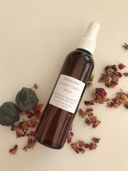 Rosewater Facial Toner Mist 2oz or 4oz