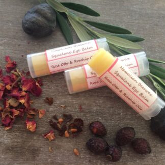 Hawaiian Beeswax Squalane Eye Balm with Rose Otto & Rosehip Oil