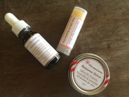 Hawaiian Beeswax Squalane Eye Balm with Rose Otto & Rosehip Oil