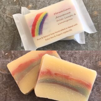 Hawaiian Anuenue (Rainbow) Bar Fresh Lemongrass and Lemon 4oz