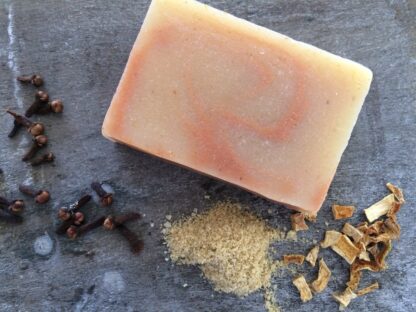 Patchouli & Orange Bar with Clove & Organic Rice Bran 4oz